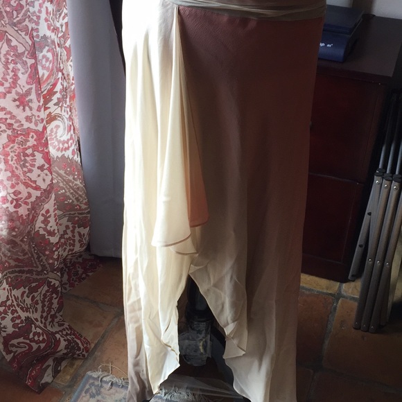 Gorgeous silk ombré dress - Picture 3 of 8